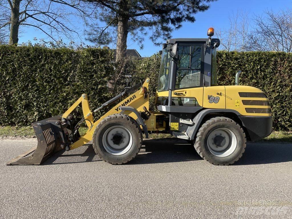 Yanmar V80 Incarcator pe pneuri