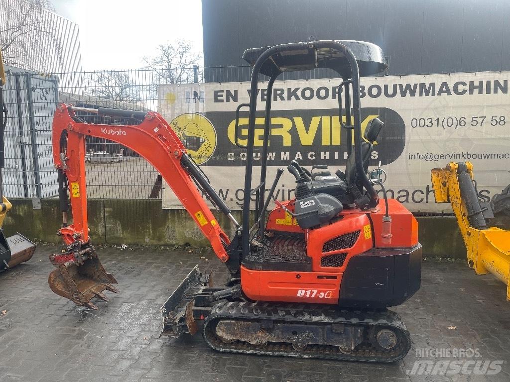 Kubota U17-3 hybride Mini excavatoare < 7t