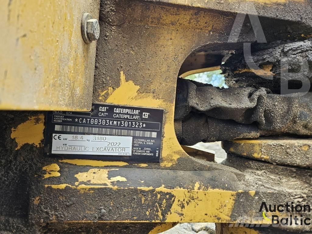CAT 303 CR Mini excavatoare < 7t