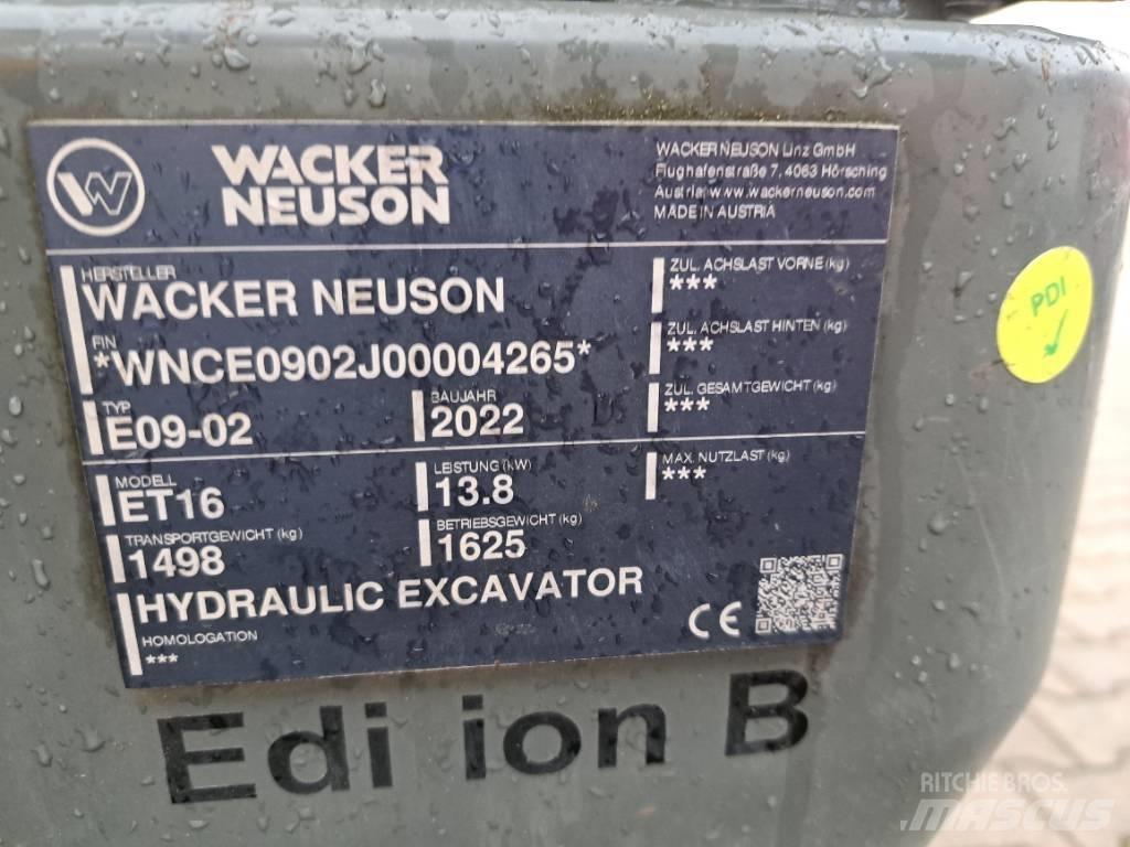 Wacker Neuson ET16 Excavatoare pe șenile
