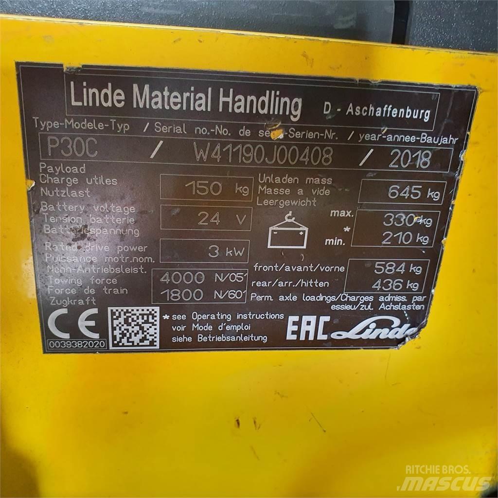 Linde P30C Camioane de tractiune