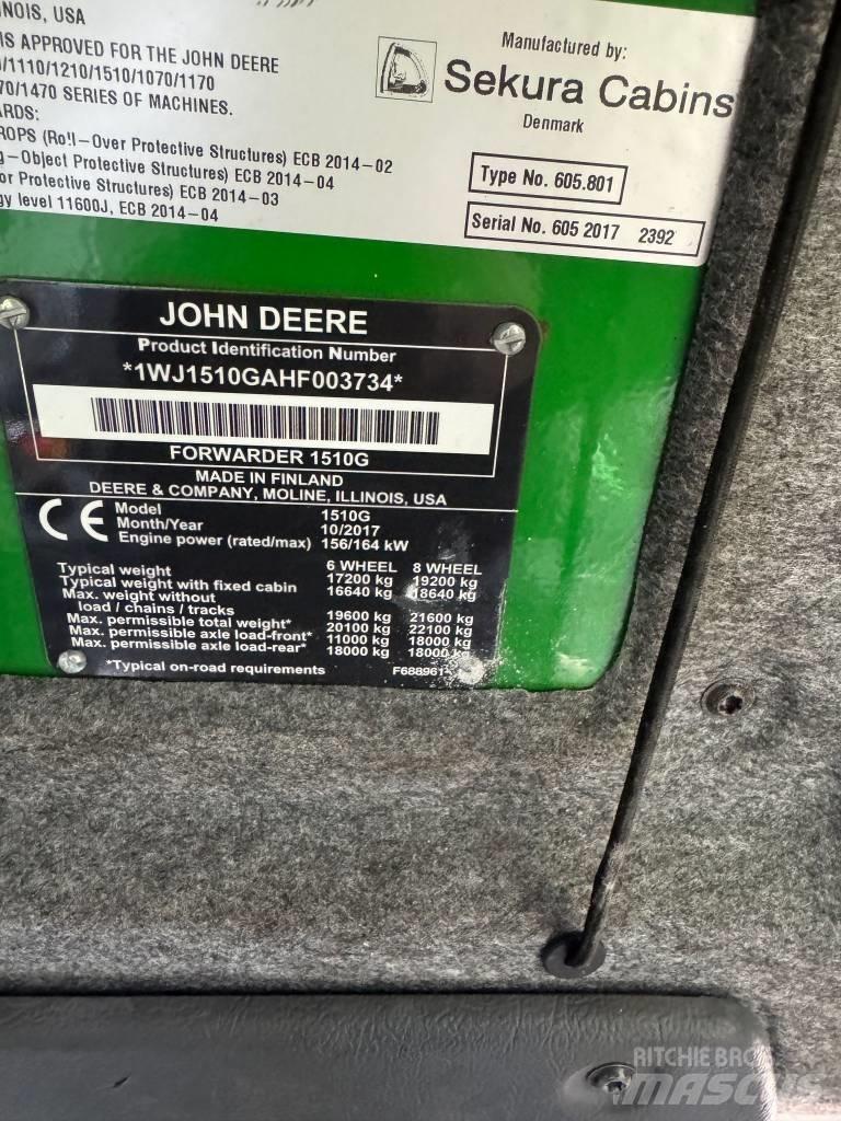 John Deere 1510G Transportoare
