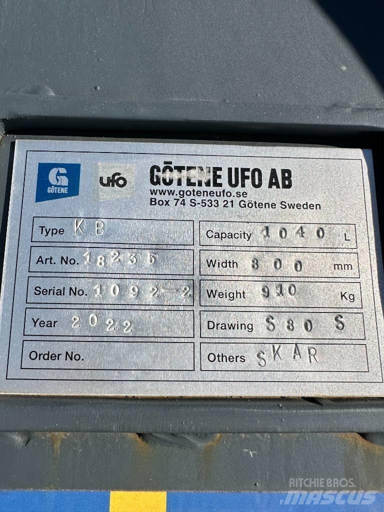 UFO KB-S80 Excavatoare pe șenile
