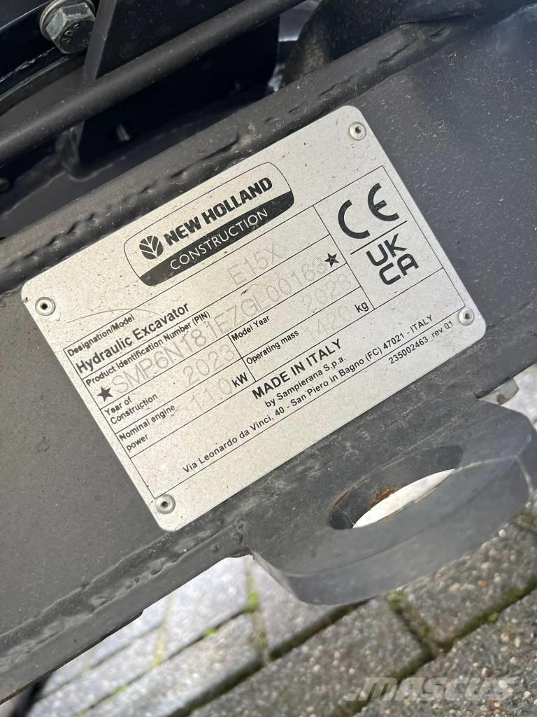 New Holland E 15 X Mini excavatoare < 7t