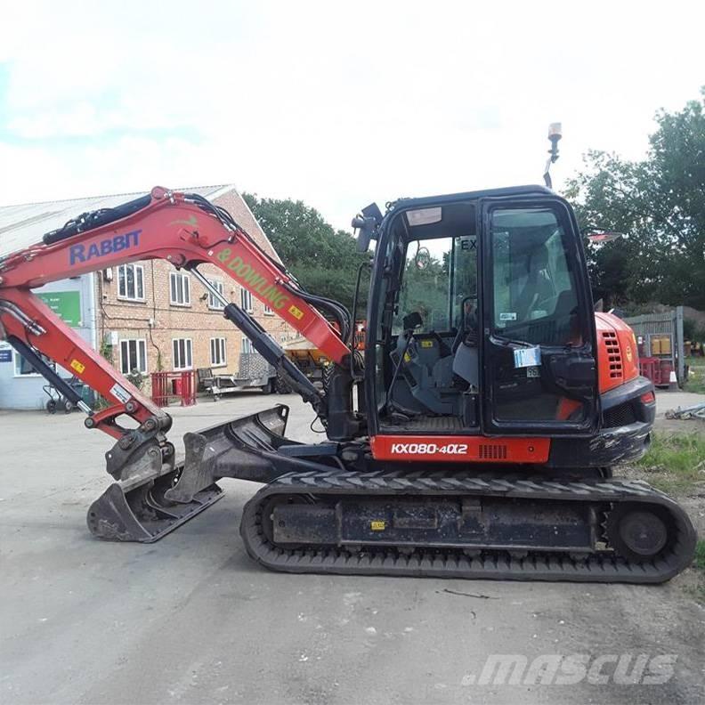 Kubota KX080-4a2 Excavatoare 7t - 12t