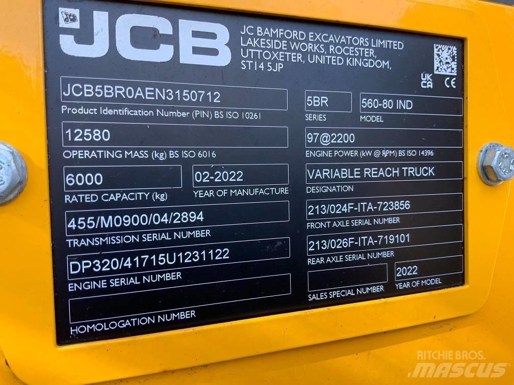 JCB 560-80 Stivuitoare telescopice