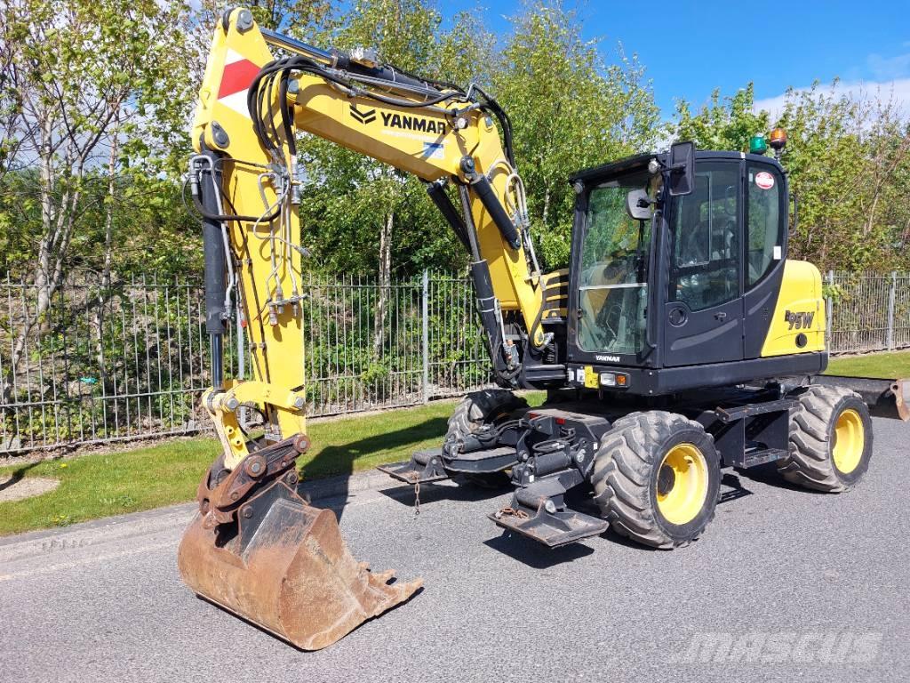 Yanmar B95W Excavatoare cu roti