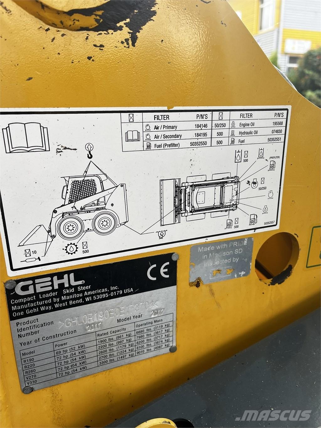 Gehl R 190 Mini incarcator