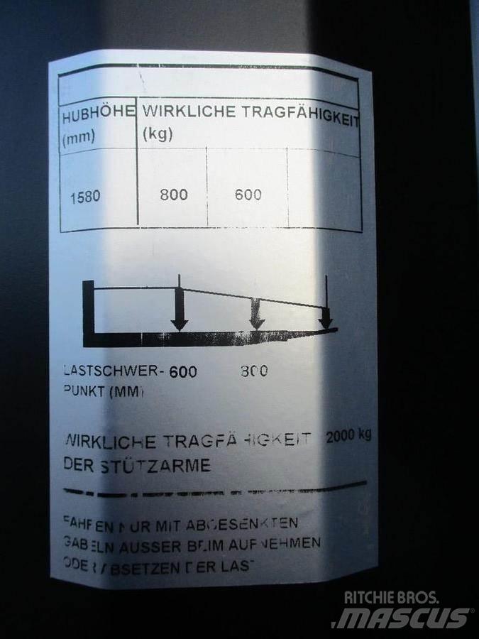 Toyota SWE 080L Transpaleta manuala