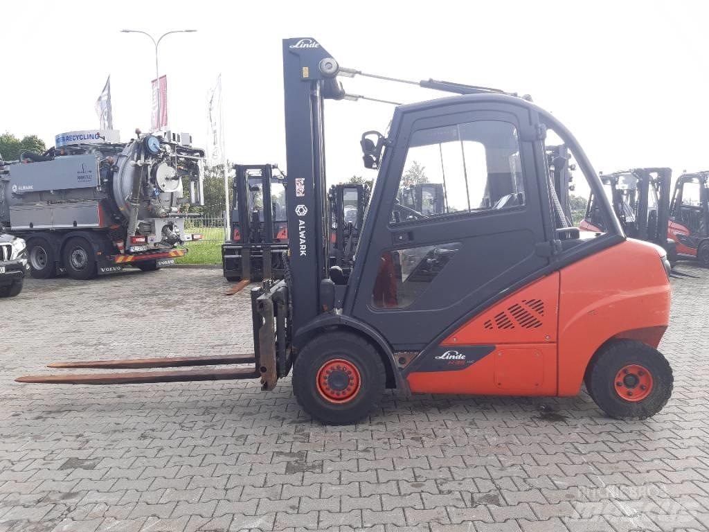 Linde H 35 D Stivuitor diesel