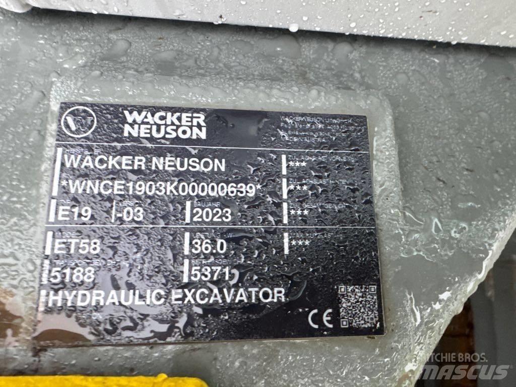 Wacker Neuson ET58 Excavatoare pe șenile
