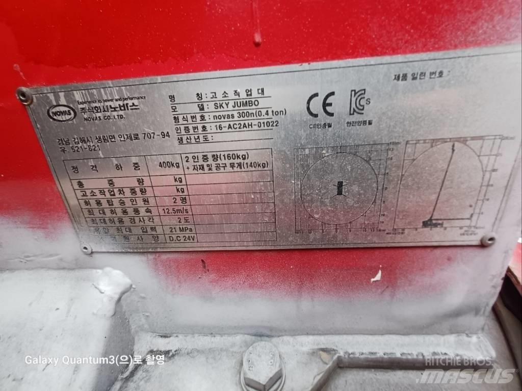 Novas 300N Platforme aeriene montate pe camion