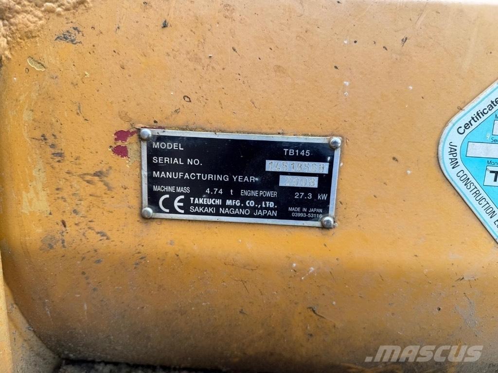 Takeuchi TB 145 Mini excavatoare < 7t
