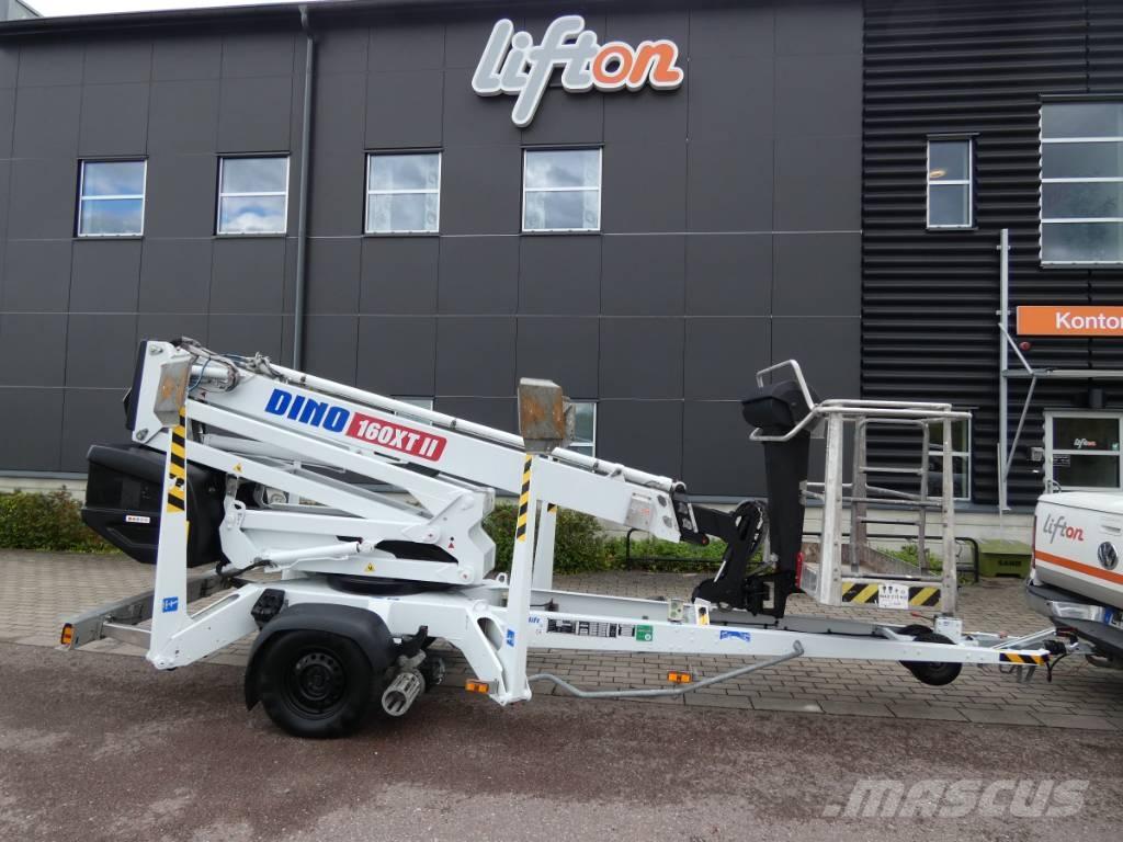Dino 160 XT Skylift Platforme aeriene montate pe remorca