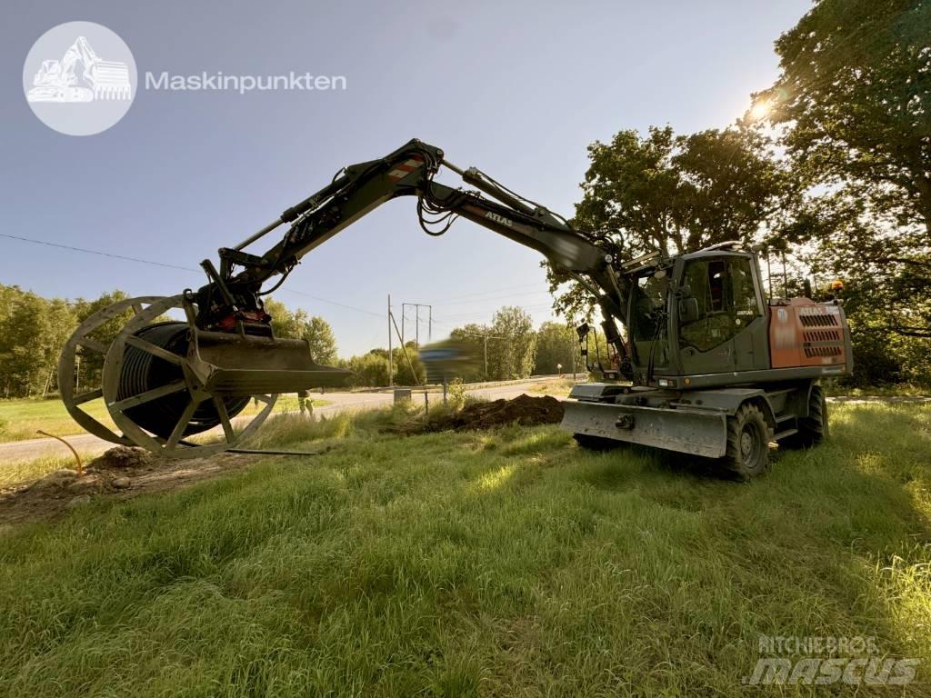 Atlas 160 W Excavatoare cu roti