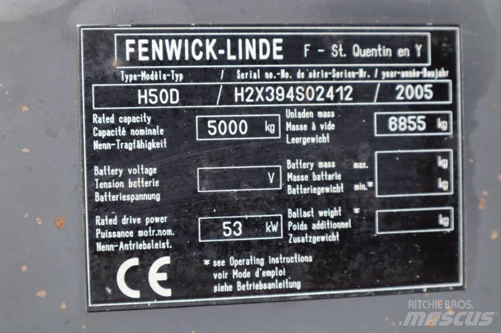 Linde H50D 5000 Kg Stivuitor diesel