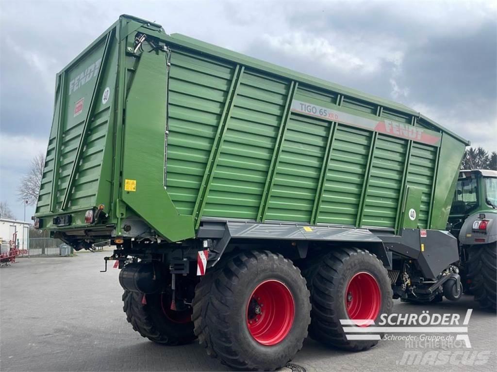 Fendt TIGO 65 XR Remorci cu autoîncarcare