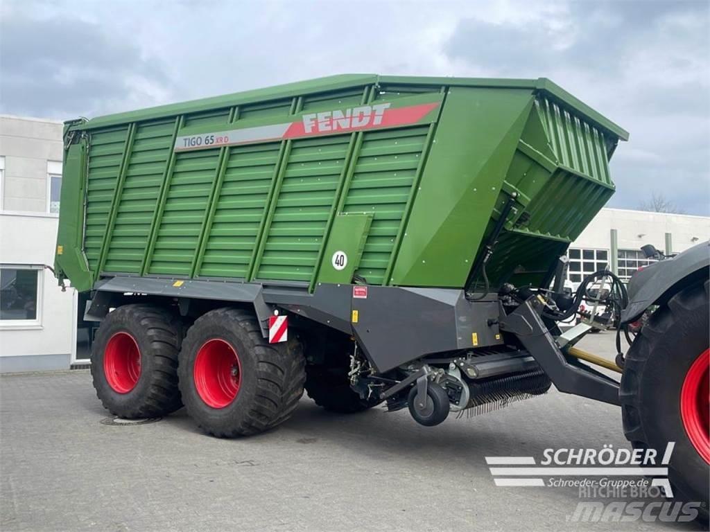 Fendt TIGO 65 XR Remorci cu autoîncarcare