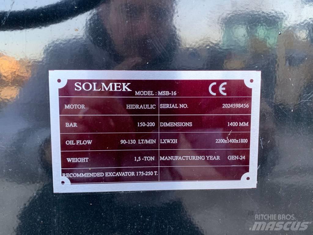 Solmek MSB16 NEW cupa de excavat cu cernere