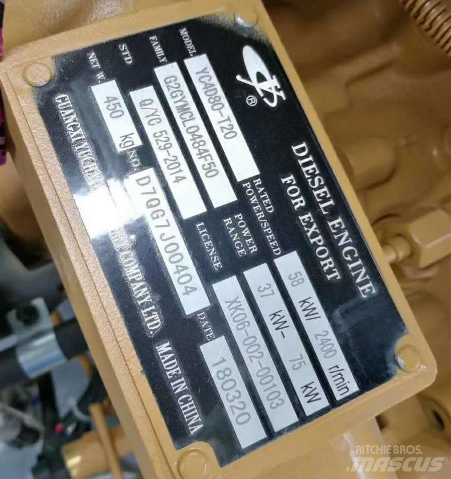 Yuchai YC4D80-T20 Motoare