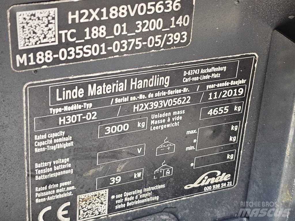 Linde H30T-02 Stivuitor GPL