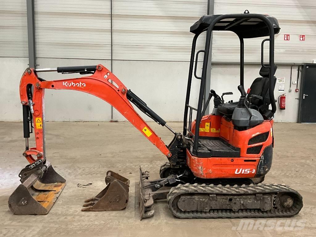 Kubota U 15-3 Mini excavatoare < 7t