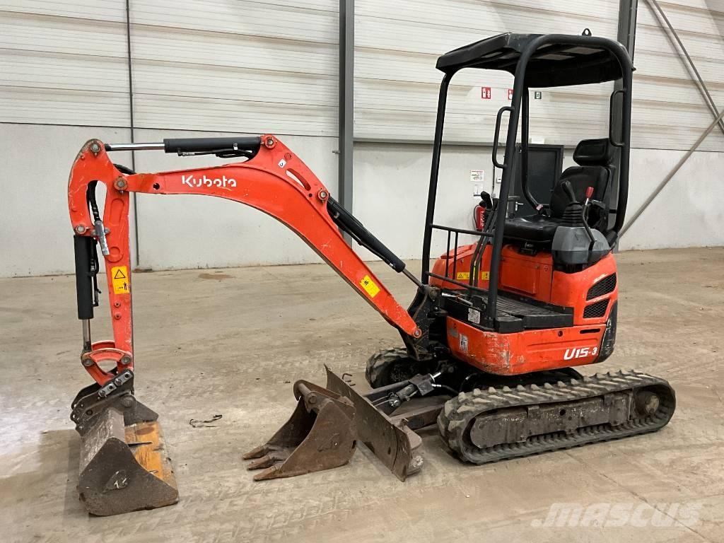Kubota U 15-3 Mini excavatoare < 7t