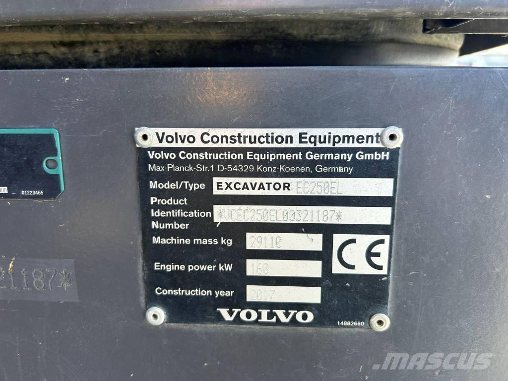 Volvo EC 250 EL Excavatoare pe șenile
