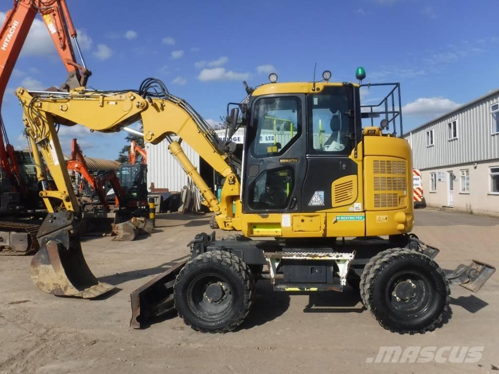 Komatsu PW118MR-11 Excavatoare cu roti