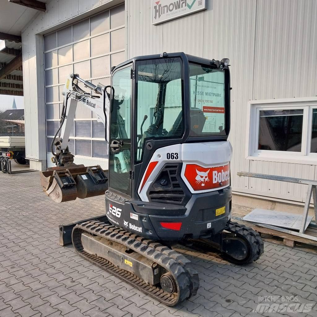 Bobcat E 26 Kabine Mini excavatoare < 7t