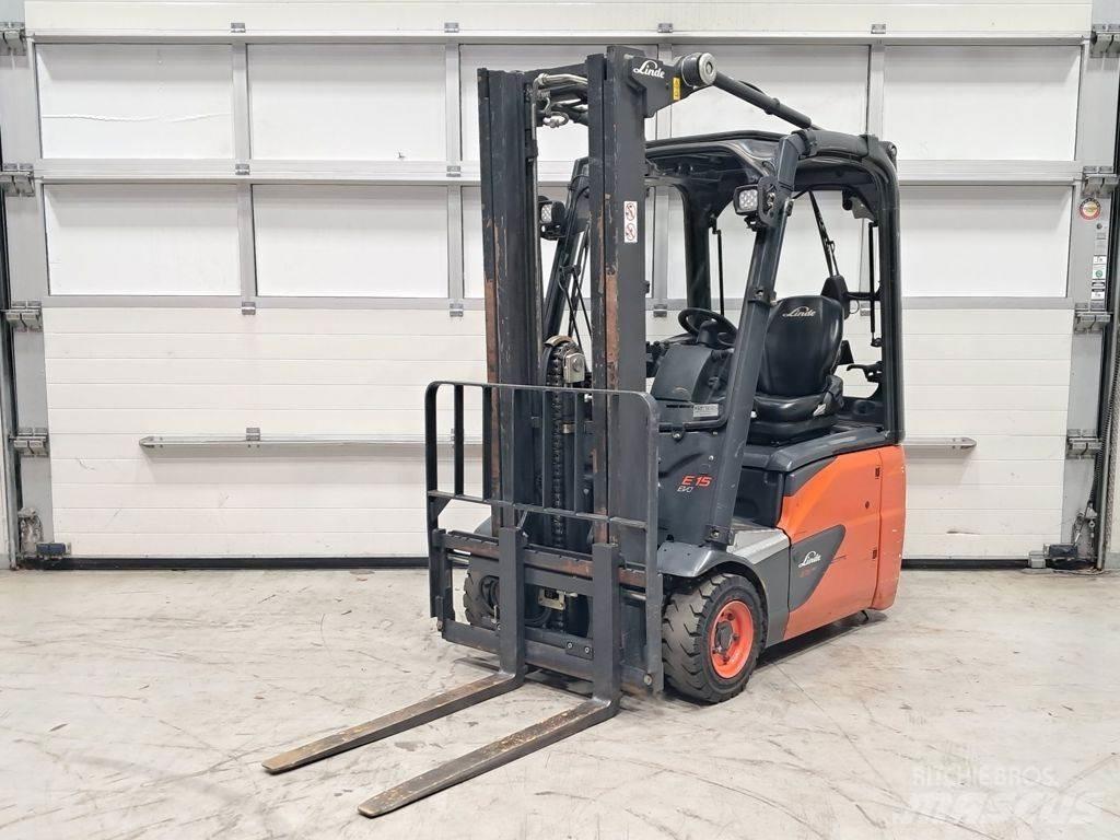 Linde E15-02 Stivuitor electric