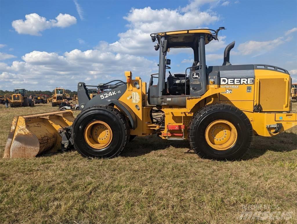 John Deere 524KII Incarcator pe pneuri