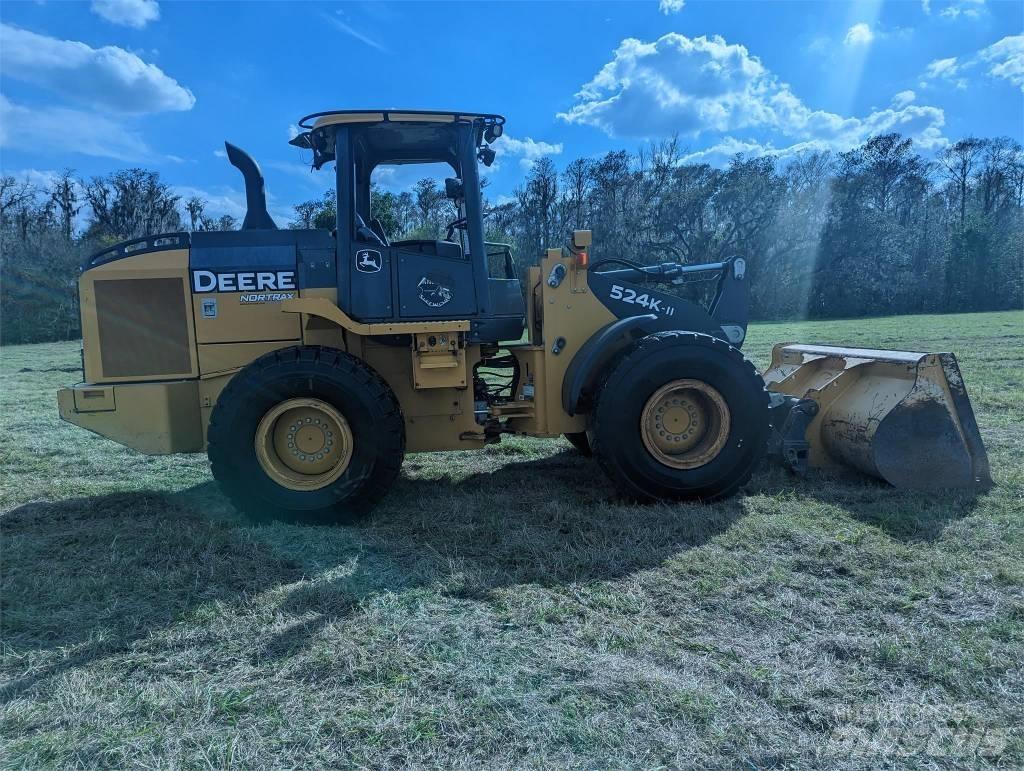 John Deere 524KII Incarcator pe pneuri
