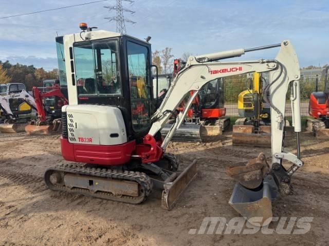 Takeuchi TB 23 R Mini excavatoare < 7t