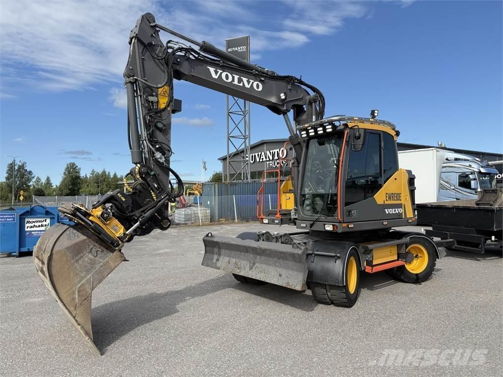 Volvo EWR130E Excavatoare cu roti
