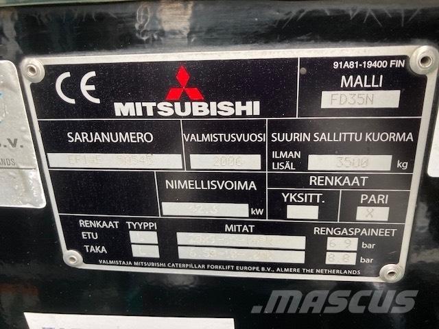 Mitsubishi FD35N Stivuitor diesel