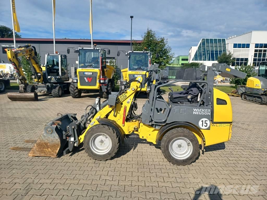 Wacker Neuson WL20e Incarcator pe pneuri