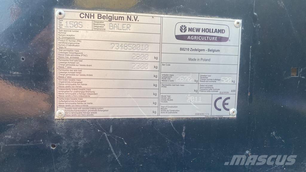 New Holland BR 7060 Masina de balotat cilindric