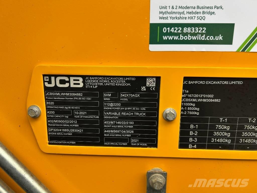 JCB 542-70 Agri Xtra Manipulatoare agricole