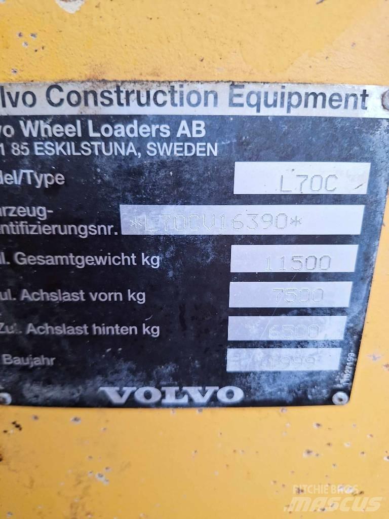 Volvo L 70 C Incarcator pe pneuri