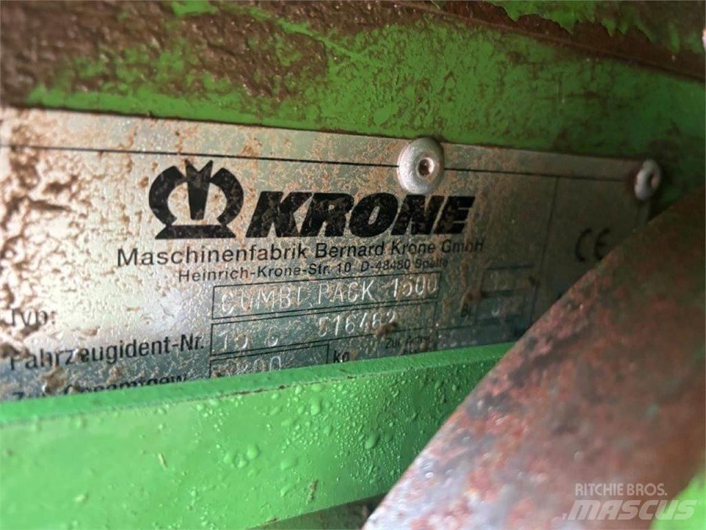 Krone CP 1500 MC Masina de balotat cilindric