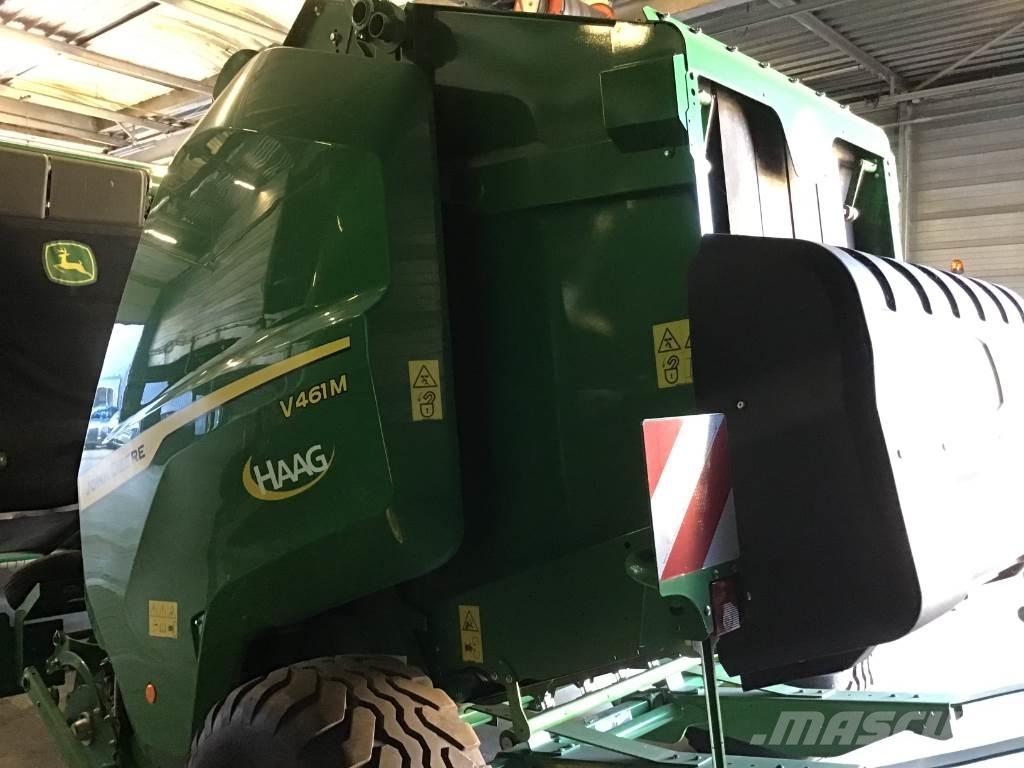John Deere V461M Masina de balotat cilindric
