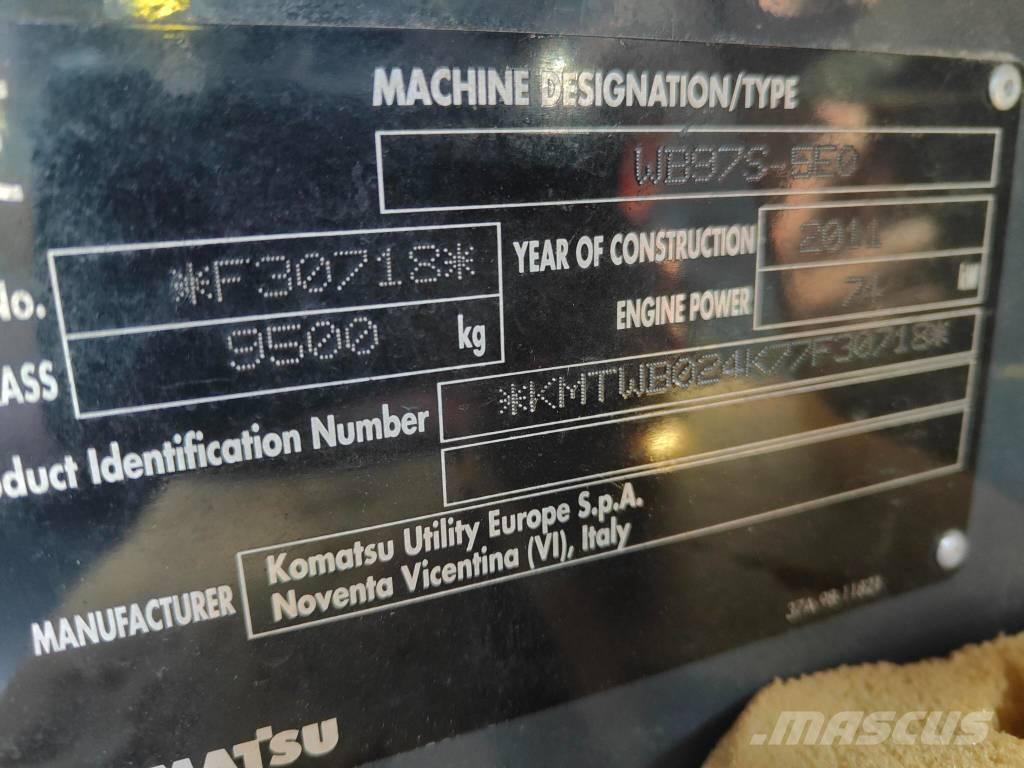 Komatsu WB97S-5E0 Buldoexcavatoare