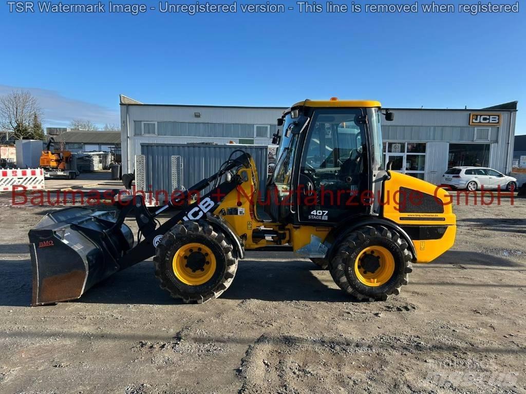 JCB 407 -Demo- Incarcator pe pneuri