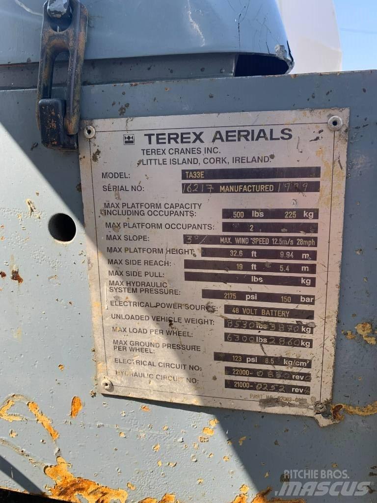 Terex TA33 Nacele cu brat articulat