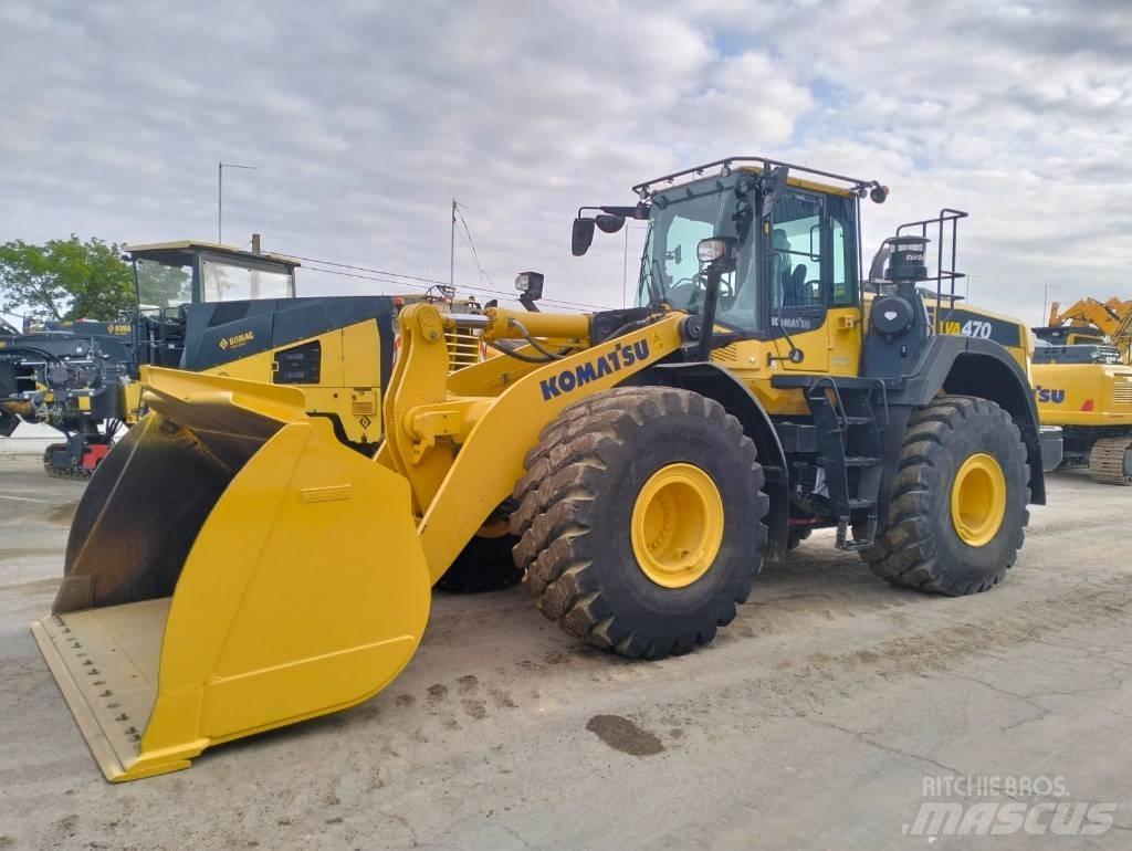 Komatsu WA 470-8EO Incarcator pe pneuri