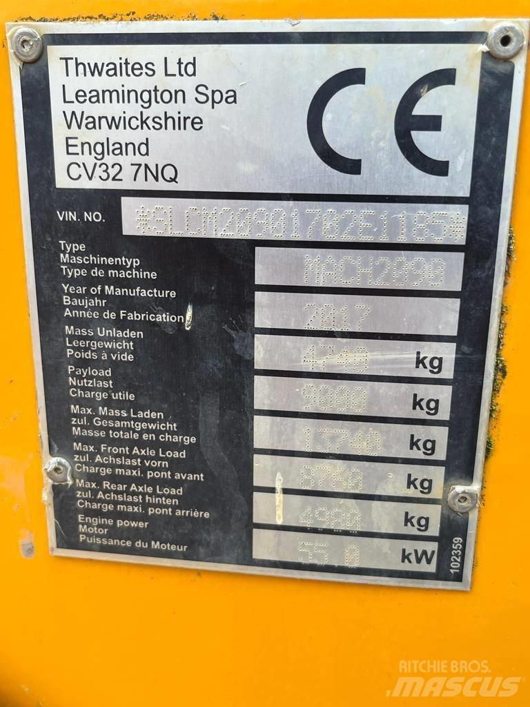 Thwaites 9T Minitractor de teren