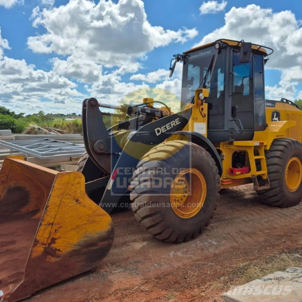 John Deere 524 K - II Incarcator pe pneuri