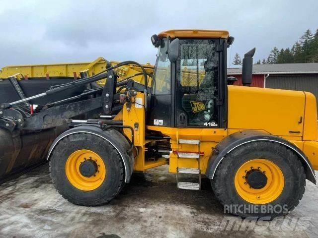 JCB 412 S Incarcator pe pneuri