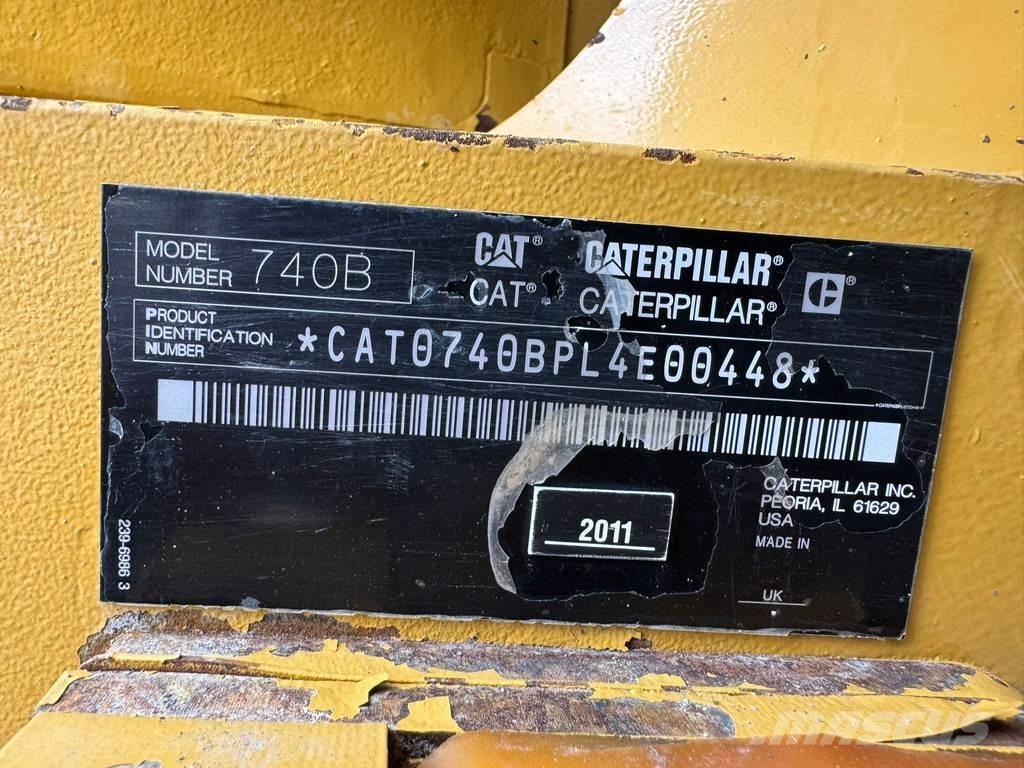 CAT 740B Transportoare articulate